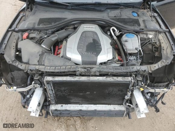 2017 Audi A7 Premium Plus with VIN WAUW2AFC9HN091504, listed as a Copart auction lot 88966485 with 84,731 mi miles and Salvage Title. Bid and sale history available at carsss.com. Image 11.