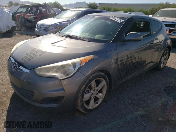 2013 Hyundai Veloster RE:MIX with VIN KMHTC6AD0DU172936, listed as a Copart auction lot 68052323 with 129,704 mi miles and Non Repairable. Bid and sale history available at carsss.com. Image 1.