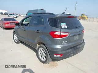 2020 Ford EcoSport SE with VIN MAJ3S2GE1LC333837, listed as a IAAI auction lot 41786054 with 28,134 mi miles. Bid and sale history available at carsss.com. Image 3.