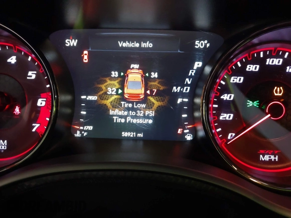 2019 Dodge Charger SRT Hellcat with VIN 2C3CDXL97KH552439, listed as a IAAI auction lot 41813879 with 58,921 mi miles and . Bid and sale history available at DreamBid. Image 7.