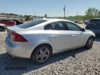 2014 Volvo S60 T5 with VIN YV1612FS9E2298033, listed as a Copart auction lot 53173115 with 167,671 mi miles and Clean Title. Bid and sale history available at carsss.com. Image 3.