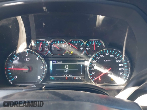 2017 Chevrolet Silverado 1500 LT with VIN 1GCRCRECXHZ159962, listed as a IAAI auction lot 41634689 with 145,978 mi miles and . Bid and sale history available at DreamBid. Image 7.