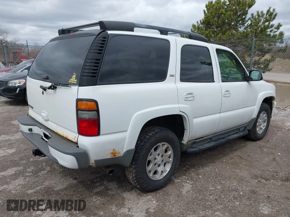2006 Chevrolet Tahoe Z71 with VIN 1GNEK13Z86R129700, listed as a IAAI auction lot 41949718 with 276,764 mi miles. Bid and sale history available at carsss.com. Image 4.