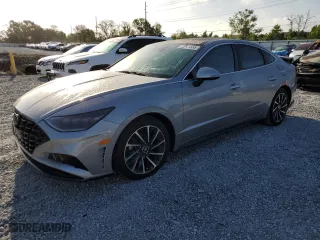 2023 Hyundai Sonata Limited with VIN KMHL34J28PA260416, listed as a Copart auction lot 51741555 with 16,440 mi miles and Salvage Title. Bid and sale history available at carsss.com. Image 1.
