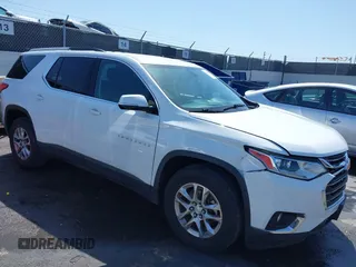 2018 Chevrolet Traverse LT Cloth with VIN 1GNERGKW8JJ247162, listed as a IAAI auction lot 41949401 with 89,513 mi miles. Bid and sale history available at carsss.com. Image 1.