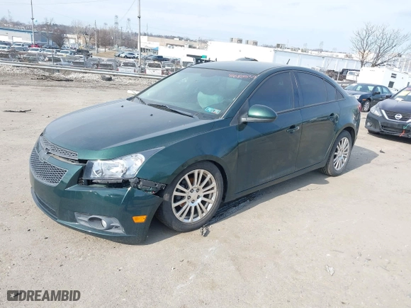 2014 Chevrolet Cruze ECO with VIN 1G1PH5SB5E7439480, listed as a IAAI auction lot 41680539 with 105,890 mi miles. Bid and sale history available at carsss.com. Image 2.