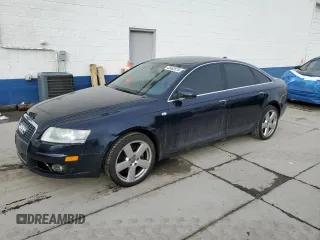 2008 Audi A6 with VIN WAUDV74F68N157537, listed as a Copart auction lot 45483575 with 126,194 mi miles and Salvage Title. Bid and sale history available at carsss.com. Image 1.