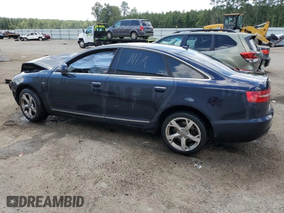 2011 Audi A6 with VIN WAUAKAFBXBN062831, listed as a Copart auction lot 65908643 with Not provided miles and Salvage title. Bid and sale history available at DreamBid. Image 2.