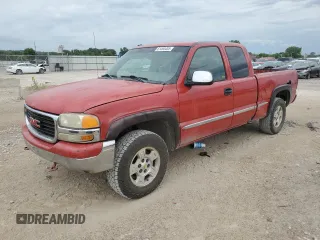 2002 GMC Sierra 1500 SLE z VIN 2GTEK19T021129091, wystawiony jako Copart lot #61494455 z przebiegiem 280 621 mil mil oraz Czysty tytuł • Clean title. Historia ofert i sprzedaży dostępna na DreamBid. Obrazek 1.