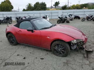 2021 Mazda MX-5 Miata Sport с VIN JM1NDAB78M0454772, выставлен на аукционе Copart как лот 63319665 с пробегом 58 373 миль миль и Списание • Salvage title. История ставок и продаж доступна на DreamBid. Изображение 4.