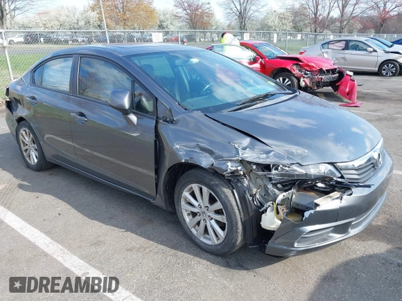 2012 Honda Civic EX-L with VIN 2HGFB2F94CH307646, listed as a IAAI auction lot 42006923 with 260,917 mi miles and . Bid and sale history available at DreamBid. Image 1.