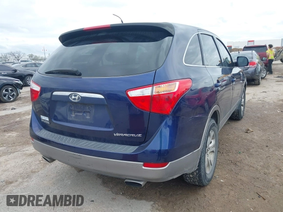 2008 Hyundai Veracruz GLS with VIN KM8NU13C38U071456, listed as a IAAI auction lot 41912531 with 204,024 mi miles and . Bid and sale history available at DreamBid. Image 4.