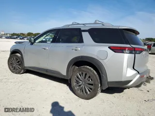 2024 Nissan Pathfinder SL with VIN 5N1DR3CB4RC307667, listed as a Copart auction lot 43044935 with 8,465 mi miles and Non Repairable. Bid and sale history available at carsss.com. Image 2.