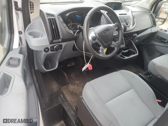 2015 Ford Transit Wagon XL with VIN 1FBZX2YM5FKA67314, listed as a Copart auction lot 82076664 with 117,134 mi miles and Salvage Title. Bid and sale history available at carsss.com. Image 8.