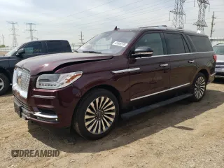 2018 Lincoln Navigator Reserve z VIN 5LMJJ3LT1JEL19428, wystawiony jako Copart lot #55949295 z przebiegiem 65 553 mil mil oraz Szkoda całkowita • Salvage title. Historia ofert i sprzedaży dostępna na DreamBid. Obrazek 1.