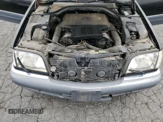 1995 Mercedes-Benz S with VIN WDBGA51E5SA224377, listed as a Copart auction lot 75064964 with 208,782 mi miles and Clean Title. Bid and sale history available at DreamBid. Image 11.