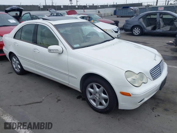 2003 Mercedes-Benz C 240 with VIN WDBRF61J23E014472, listed as a IAAI auction lot 42428277 with 82,489 mi miles and . Bid and sale history available at DreamBid. Image 1.