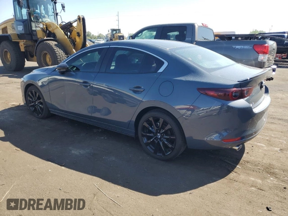 2024 Mazda 3 S Carbon Edition with VIN 3MZBPBCM1RM408173, listed as a Copart auction lot 67511814 with 343 mi miles and Clean title. Bid and sale history available at DreamBid. Image 2.