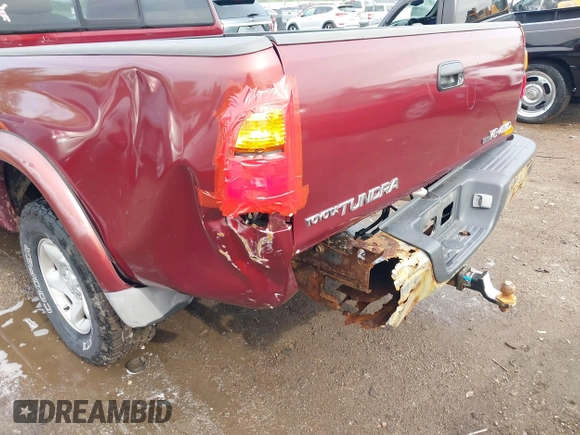 2003 Toyota Tundra SR5 with VIN 5TBBT44123S402249, listed as a IAAI auction lot 42163543 with 146,694 mi miles and . Bid and sale history available at DreamBid. Image 17.