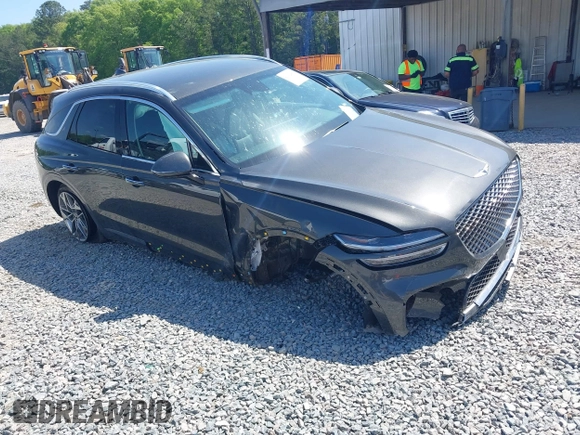 2025 Genesis GV70 2.5T z VIN KMUMADTB6SU212672, wystawiony jako IAAI lot #42012465 z przebiegiem 3 604 mil mil oraz . Historia ofert i sprzedaży dostępna na DreamBid. Obrazek 1.
