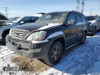 2007 Lexus GX 470 with VIN JTJBT20X370144772, listed as a Copart auction lot 42217345 with 266,293 mi miles and Clean Title. Bid and sale history available at carsss.com. Image 1.