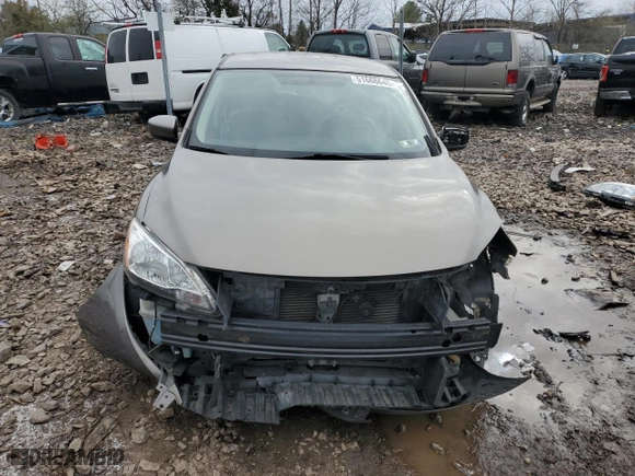 2015 Nissan Sentra SR with VIN 3N1AB7APXFY363152, listed as a Copart auction lot 51668645 with 64,383 mi miles and Salvage Title. Bid and sale history available at carsss.com. Image 5.