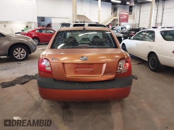 2009 Kia Rio LX with VIN KNADE223796547229, listed as a IAAI auction lot 41947371 with 153,061 mi miles and . Bid and sale history available at DreamBid. Image 16.