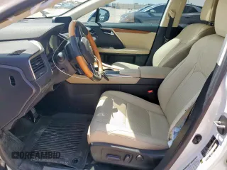 2022 Lexus RX 350 with VIN 2T2HZMAA3NC248761, listed as a Copart auction lot 60498775 with 9,157 mi miles and Salvage title. Bid and sale history available at DreamBid. Image 7.