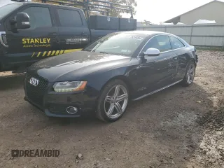 2011 Audi S5 Prestige with VIN WAUVVAFR6BA047949, listed as a Copart auction lot 76336094 with 96,950 mi miles and Salvage Title. Bid and sale history available at carsss.com. Image 1.