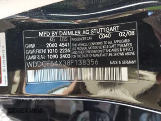 2008 Mercedes-Benz C 300 Sport z VIN WDDGF54X38F138356, wystawiony jako IAAI lot #41991750 z przebiegiem 128 673 mil mil oraz . Historia ofert i sprzedaży dostępna na DreamBid. Obrazek 9.