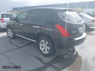 2006 Nissan Murano SL with VIN JN8AZ08W76W536781, listed as a IAAI auction lot 41937775 with 167,866 mi miles. Bid and sale history available at carsss.com. Image 3.