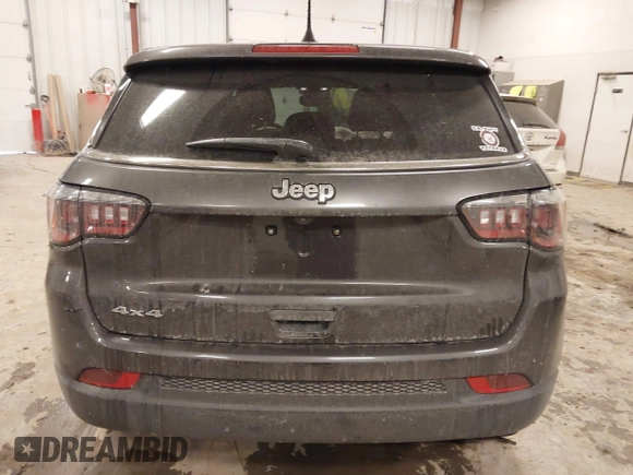 2023 Jeep Compass Sport with VIN 3C4NJDAN8PT531397, listed as a IAAI auction lot 41545093 with 9,915 mi miles and . Bid and sale history available at DreamBid. Image 16.
