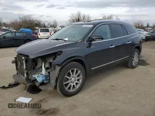 2016 Buick Enclave Leather with VIN 5GAKVBKDXGJ169440, listed as a Copart auction lot 42916915 with 124,242 mi miles and Salvage Title. Bid and sale history available at carsss.com. Image 1.
