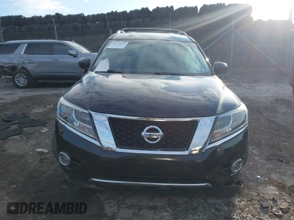 2015 Nissan Pathfinder Platinum z VIN 5N1AR2MM6FC692576, wystawiony jako IAAI lot #41672223 z przebiegiem 83 083 mil mil oraz . Historia ofert i sprzedaży dostępna na DreamBid. Obrazek 11.