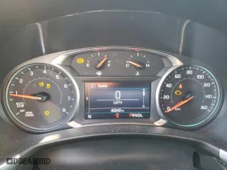2020 Chevrolet Equinox LT with VIN 3GNAXVEX4LL263416, listed as a Copart auction lot 43954565 with 42,240 mi miles and Salvage Title. Bid and sale history available at carsss.com. Image 9.