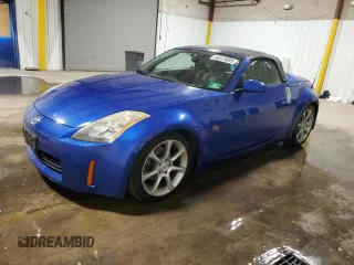 2004 Nissan 350Z Enthusiast with VIN JN1AZ36A34T006197, listed as a Copart auction lot 44373895 with 108,793 mi miles and Salvage Title. Bid and sale history available at carsss.com. Image 1.