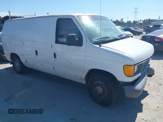 2006 Ford Econoline Cargo with VIN 1FTRE14W06HA83095, listed as a IAAI auction lot 42329493 with 189,119 mi miles and . Bid and sale history available at DreamBid. Image 1.