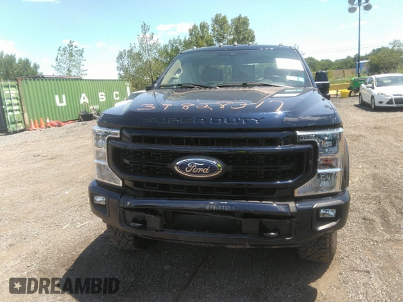 2022 Ford F-250 XL with VIN 1FT7W2BNXNEF72205, listed as a IAAI auction lot 39828317 with 20,213 mi miles and . Bid and sale history available at DreamBid. Image 12.