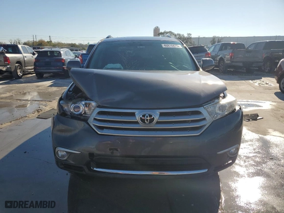 2013 Toyota Highlander Limited with VIN 5TDYK3EHXDS124308, listed as a Copart auction lot 46816875 with 104,832 mi miles and Salvage Title. Bid and sale history available at carsss.com. Image 5.
