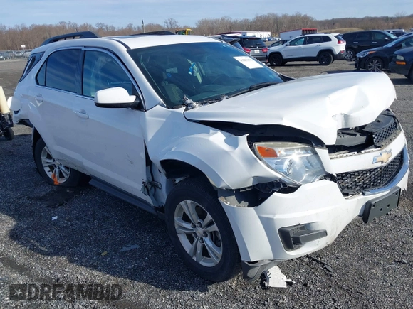 2015 Chevrolet Equinox LT with VIN 2GNALBEK9F6301648, listed as a IAAI auction lot 41205404 with 117,490 mi miles. Bid and sale history available at carsss.com. Image 1.