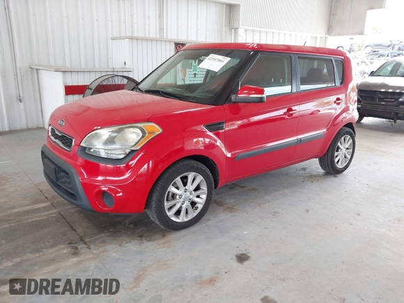 2012 Kia Soul + with VIN KNDJT2A64C7405770, listed as a IAAI auction lot 42107061 with 212,076 mi miles and . Bid and sale history available at DreamBid. Image 2.
