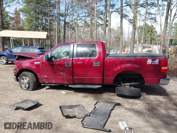 2006 Ford F-150 XLT with VIN 1FTPW14596KC84539, listed as a IAAI auction lot 41833157 with 1 mi miles. Bid and sale history available at carsss.com. Image 15.