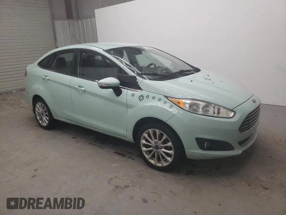 2017 Ford Fiesta Titanium with VIN 3FADP4CJ5HM151052, listed as a Copart auction lot 89352515 with 117,596 mi miles and Clean Title. Bid and sale history available at DreamBid. Image 4.