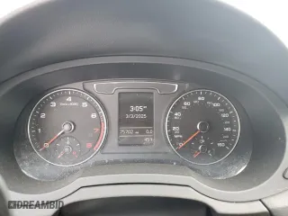 2018 Audi Q3 Premium with VIN WA1ECCFS2JR000659, listed as a Copart auction lot 48028485 with 75,702 mi miles and Salvage Title. Bid and sale history available at carsss.com. Image 9.