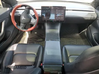 2018 Tesla Model 3 Long Range Battery with VIN 5YJ3E1EB9JF068279, listed as a Copart auction lot 54244155 with 126,279 mi miles and Clean Title. Bid and sale history available at DreamBid. Image 8.
