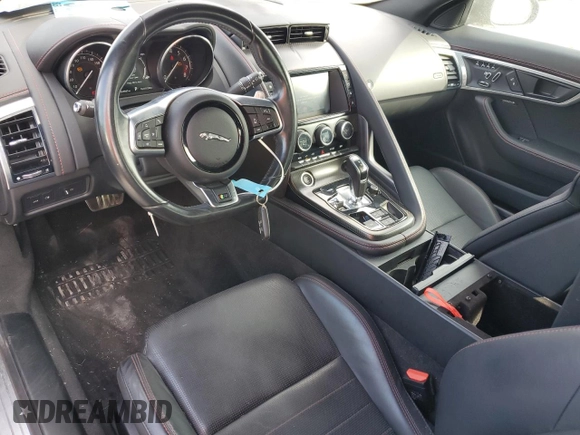 2018 Jaguar F-Type with VIN SAJD51EE3JCK51108, listed as a Copart auction lot 74908694 with 47,947 mi miles and Non Repairable. Bid and sale history available at DreamBid. Image 8.