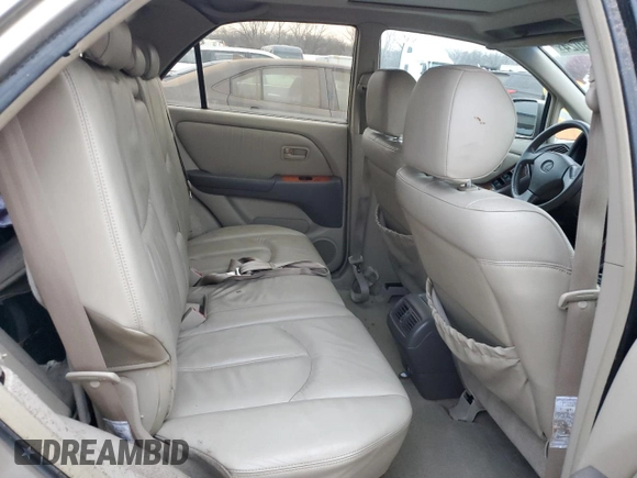1999 Lexus RX 300 Luxury SUV with VIN JT6HF10U3X0054517, listed as a Copart auction lot 87036024 with 0 mi miles and Salvage Title. Bid and sale history available at carsss.com. Image 12.