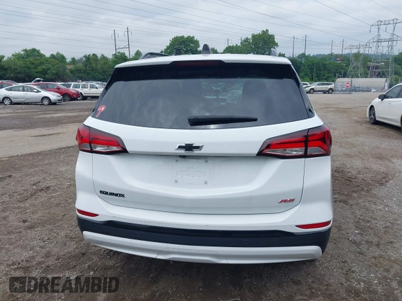2024 Chevrolet Equinox RS with VIN 3GNAXMEG0RS221656, listed as a IAAI auction lot 42536858 with Not provided miles and . Bid and sale history available at DreamBid. Image 17.