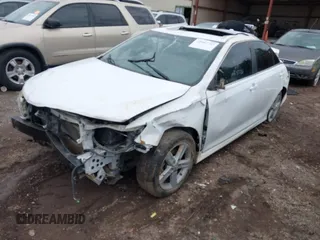 2012 Toyota Camry L with VIN 4T1BF1FK6CU521416, listed as a IAAI auction lot 41081743 with 203,016 mi miles and . Bid and sale history available at carsss.com. Image 2.
