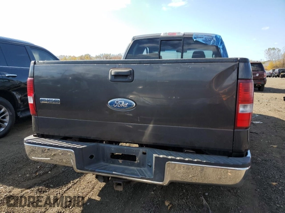 2006 Ford F-150 XLT with VIN 1FTPX14576NA19050, listed as a Copart auction lot 77426344 with 191,587 mi miles and Salvage title. Bid and sale history available at DreamBid. Image 6.